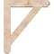 Ekena Millwork Traditional Craftsman Smooth Bracket w/ Offset Brace, Douglas Fir, 7 1/2"W x 38"D x 44"H BKT0806X38X44TRA04SDF - alternate 3